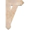 Ekena Millwork Traditional Arts and Crafts Smooth Bracket w/ Offset Brace, Douglas Fir, 7 1/2"W x 20"D x 32"H BKT0806X20X32TRA03SDF - alternate 3